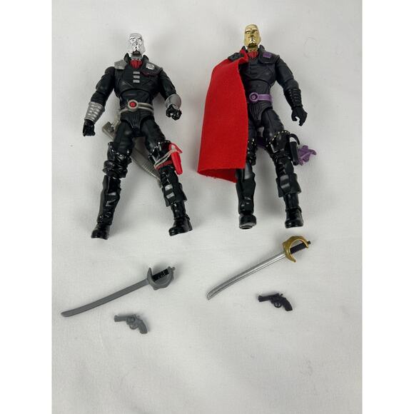 G.I. Joe Cobra Commander & Destro Bundle – 6 Action Figures Loose - Picture 6 of 7